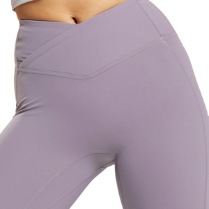 Best Performance Premium Women High Waist Yoga Leggings Knitted Gradient Seamless Four <b>Way</b> Stretch Breathable Gym Fitness - Product Image 4