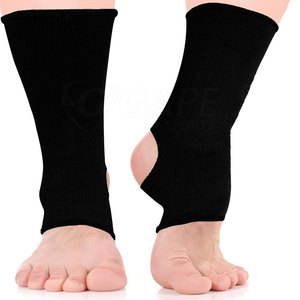 Custom Logo Printed Winter Elasticated <b>Ankle</b> <b>Support</b> Breathable Comfortable Lightweight Polyester Cotton Professional Protection - Product Image 1