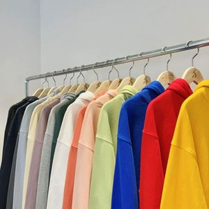 Sweat-shirts à capuche personnalisés pour hommes, sweats vierges, nouvelle mode, bleu marine, essentiels, pour adultes (femmes, hommes, unisexe), vente en gros de sweats vierges - Product Image 2