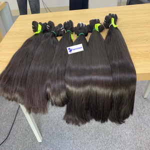 Vietnam cheveux brésiliens vierges bruts trame Double dessiné Invisible Genius Bundle cheveux humains non transformés pour les femmes - Product Image 5