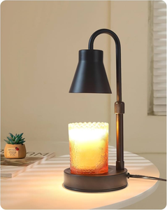 Contemporary Metal Candle Warmer Lamp for Scented Wax Melts and Candles <b>Incense</b> & <b>Incense</b> <b>Holders</b>&<b>Aromatherapy</b> <b>diffuser</b> - Product Image 2