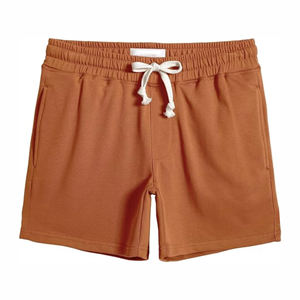 Shorts en maille personnalisés pour hommes – Nouveauté, style décontracté, couleur unie, en coton – Vente chaude - Product Image 4