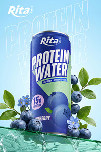 Boisson protéinée aux myrtilles en conserve Rita 330ml, prête à boire, fournisseur en gros, usine, OEM, ODM, marque privée - Product Image 2