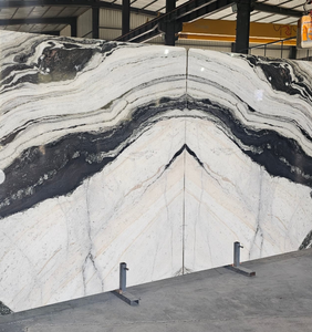 Losa de mármol blanco y negro al por mayor, piedra natural de lujo para baño, exterior, diseño francés, azulejos de pared, encimeras - Product Image 3