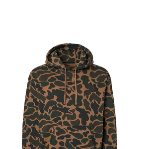 Sweat-shirt à capuche camouflage pour homme, coupe classique, en coton tricoté, style décontracté d'automne avec poche - Product Image 3