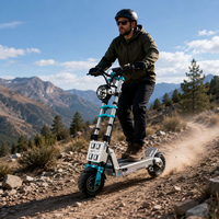Trottinette électrique tout-terrain puissante GSPACE Mars GS8440 GS7660 à double moteur, pneus de 12 pouces, longue autonomie, livraison directe
