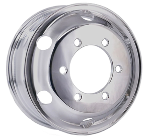US Stock Sprinter Rims - 16x5.5 Forged Aluminum Wheels for Mercedes Sprinter Mirror Polished - Product Image 1