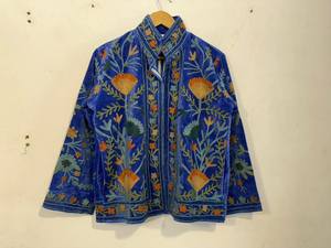 Veste d'hiver réversible en coton matelassé Kantha à imprimé floral numérique indien pour femmes et filles, écologique et respirante - Product Image 2