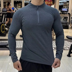 Custom Gym Workout <b>Compression</b> <b>Shirt</b> Manufacturer Athletic Fitness Wear Cotton Polyester Spandex Custom Logo Printing Available - Product Image 3