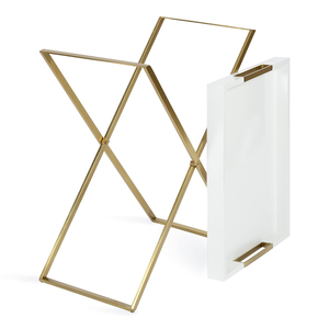 Bandeja de ginkgo moderna de lujo, bandeja de ginkgo para decoración del hogar, bandeja de ginkgo decorativa para servir, bandeja de ginkgo con diseño artístico. - Product Image 6