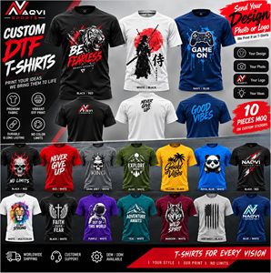 Camiseta Deportiva NAQVI Unisex Personalizada por Sublimación, Transpirable y de Secado Rápido |   Ropa Deportiva de Manga Corta |   Primavera Verano Invierno - Product Image 5