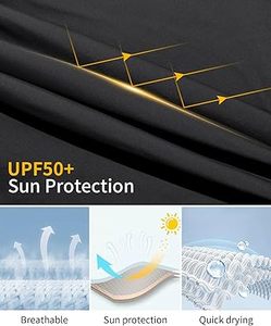 Chemises de bain anti-UV pour hommes UPF 50+ à manches longues, compressives, avec logo sur le devant, séchage rapide, sous-vêtement technique pour Jiu Jitsu BJJ - Product Image 6