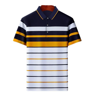 Camisetas Polo Lisas de Color Sólido para Hombre, Mangas Cortas, Personaliza tu Propio Logotipo, Camisetas Polo Transpirables, Holgadas e Informales para Hombre - Product Image 3