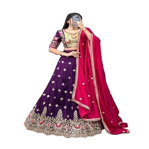 Premium Quality Ladies Lehanga Choli with Dupatta for Weddings and Parties Indian Supplier and Exporter - Product Image 1