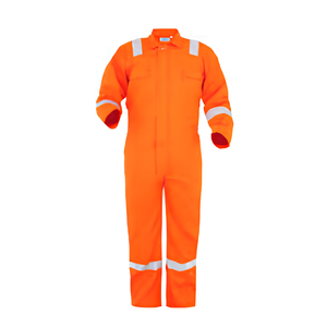 <b>Boiler</b> <b>Suit</b> Unisex <b>Disposable</b> Denim Cotton Reflective Khaki Green Black White OEM WEAR INTERNATIONAL Needle Detection Seamless - Product Image 1