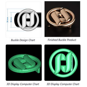 Ceinture en cuir de vache véritable de qualité supérieure pour homme, classique, décontractée, boucle en acier, longueur réglable, écologique, durable - Product Image 6