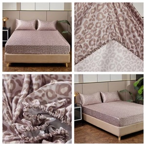 Sábana Plana Moderna con Estampado de Leopardo, 100% Poliéster, Lavable, para el Hogar, para Adultos, Uso en Todas las Estaciones - Product Image 3