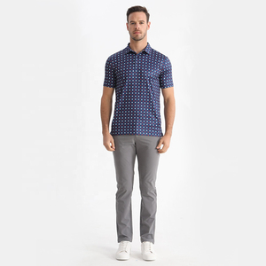 Camisetas Polo Deportivas de Golf Personalizadas OEM para Hombre, de Marca, Calidad, Spandex, Poliéster, Nuevo Estampado por Sublimación, Secado Rápido, UPF 50+ - Product Image 3