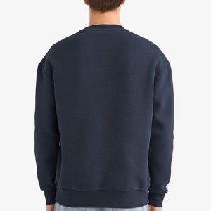 Sweat-shirt en molleton doux pour homme, de haute qualité, 100% coton, chaud, confortable, col rond, coupe classique, vêtements d'hiver respirants - Product Image 6