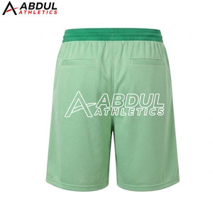 Pantalones Cortos Deportivos Flexibles para Hombre con Diseño de Malla, Ideales para Entrenamiento, Gimnasio y Actividades Deportivas Casuales de Verano - Product Image 4