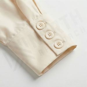 Último Modelo de Vestido Abaya Musulmán Modesto, Manga Tres Cuartos, Jubbah, Fibra de Poliéster Ecológica, Antiarrugas, Elegante, Nuevo - Product Image 5