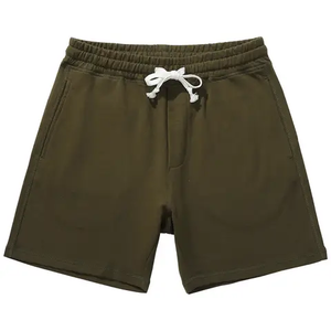 Pantalones Cortos Deportivos para Hombre, 100% Poliéster, Transpirables, Ligeros, de Color Sólido, para Gimnasio, de Secado Rápido, que Absorben el Sudor - Product Image 2