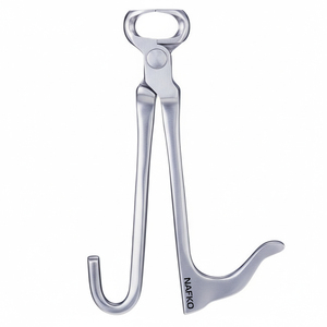 Pince à sabots en acier inoxydable - Outil professionnel de fermeur durable, réutilisable et résistant à la rouille pour usage vétérinaire et la sensibilité des sabots de cheval - Product Image 1