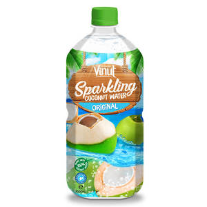 <b>1L</b> PET <b>Bottle</b> Original Sparkling Coconut Water Premium Fruit & Vegetable Juice - Product Image 1