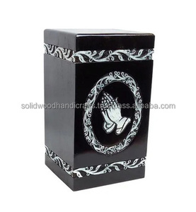 Nouveau design d'urnes de crémation en bois pour adultes urnes en bois urnes funéraires taille personnalisée fournitures funéraires - Product Image 4