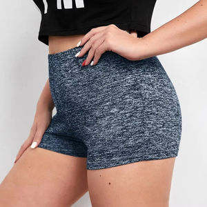 Custom Wholesale High Waist Womens Yoga & Biker <b>Shorts</b> Casual Gym Cycling Workout <b>Shorts</b> with Pocket - Product Image 2