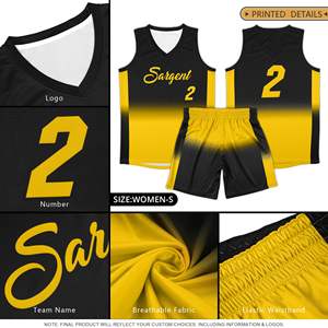 Uniforme de Baloncesto Sublimado de Diseño Personalizado, Reversible, de Poliéster, para Equipo, BSCI, Ropa Deportiva al por Mayor - Product Image 6
