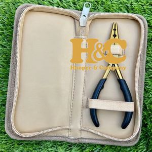 Nuevas Pinzas de Sujeción Fuerte con Estuche, Pinzas de Acero Inoxidable para Extensiones de Cabello, Abridor y Removedor de Anillos Micro Nano - Product Image 5