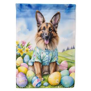 Belgian Tervuren Easter Egg Hunt <b>Garden</b> <b>Flag</b> Multicolor Mailbox <b>Flag</b> for Patio Artwork Decorative Yard Banner for Yard Lawn Sign - Product Image 1