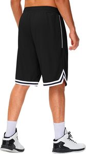 Pantalones Cortos de Baloncesto para Hombre de 11 Pulgadas de Largo - Deportivos, de Malla, por Debajo de la Rodilla, para Gimnasio y Entrenamiento, con Bolsillos con Cremallera, de Secado Rápido y Ligeros - Product Image 2