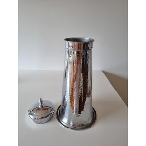 Accessoires de bar durables, shaker à cocktail en métal argenté brillant pour hôtel et bar, articles de service pour boissons et vins. - Product Image 6