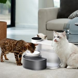 Fontanella d'Acqua Intelligente Wireless per Animali Domestici 2025, 3.5L/118oz, Design Ultra-Silenzioso, Ricaricabile, Automatica, per Piccoli Animali - Product Image 5