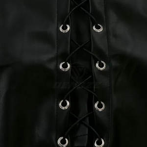 Falda de cuero para mujer al por mayor, la más vendida, con servicio OEM, personalizada, transpirable, para uso casual - Product Image 4