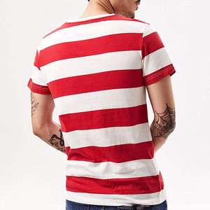 เสื้อยืดผู้ชายคุณภาพดีไซน์โดดเด่น สีสันปรับแต่งได้ แขนสั้น สินค้าอินเทรนด์ - Product Image 3