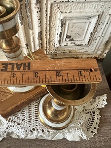 Portavelas Decorativo de ILAHI Hecho a Mano con Incrustaciones de Madreperla, Ecológico, con Impresión Personalizada, para Velas Aromáticas, Ideal para Cumpleaños - Product Image 1
