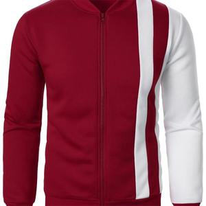 Chaqueta Varsity de Hombre de Alta Calidad con un Solo Botón, Logotipo Frontal, Cuero PU, Forro Polar, Secado Rápido, Transpirable, Estilo Casual Urbano para Invierno - Product Image 3