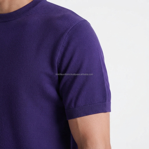 Solid Color Men T Shirt Regular Fit Breathable Cotton Crew Neck Stylish Casual Everyday Wear T Shirt trending - Product Image 5