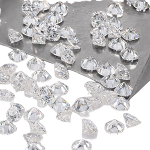 Diamantes Sueltos SHRAMAN al por Mayor, CVD/HPHT, Blancos, para Fabricación de Anillos y Colgantes, Corte Cojín Alargado, Color F, VS-Si, de Gujarat - Product Image 1