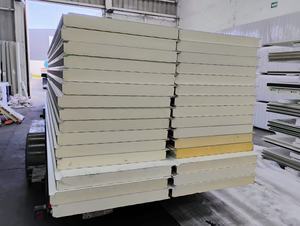 Panel Sándwich de Núcleo de PU con Exterior de Metal Moderno de 10 mm para Techo y Pared, para Taller, Gallinero, Cuarto Frío, Casa Prefabricada, <span class=keywords><strong>Topolo</strong></span> - Product Image 2