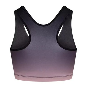 Sujetador deportivo de invierno para mujer con soporte alto, tirantes ajustables, cuello en V, diseño sin costuras y transpirable, hecho de Spandex/Nylon - Product Image 6