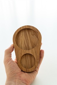 Natural Solid Wood Serving Tray Cup Holder And Sugar <b>Cubes</b> Slot for Home Kitchen Restaurant and Cafe Display and <b>table</b> serving - Product Image 5