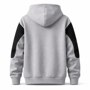 Sudadera con Capucha Personalizada al por Mayor para Carreras, de Invierno, Sólida, Bordada, 100% Algodón Orgánico - Servicio OEM para Pedidos al por Mayor - Product Image 2