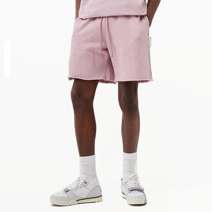 New Design Men's Casual Athletic Shorts Summer Fitted <b>String</b> Pockets Quick-Drying 100% Cotton Breathable UV Protection Solid - Product Image 2