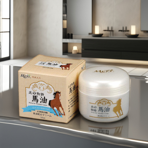 كريم العناية بالبشرة المرطب الفاخر بحمض الهيالورونيك وفيتامين E، 100 جرام للوجه والجسم واليدين والقدمين، محلول شامل للبشرة بعمر تخزين 5 سنوات - Product Image 3