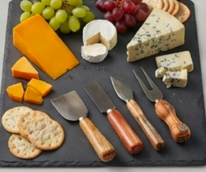 Trending Silver Head With Wooden Handle <b>Cheese</b> <b>Knives</b> <b>Set</b> Modern Design Kitchen Tools For Special Events And Tabletop Decor - Product Image 5