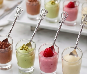 Ensemble de cuillères à manche torsadé, élégant et durable, en acier inoxydable, parfait pour la cuisine, la salle à manger et l'usage quotidien - Product Image 4